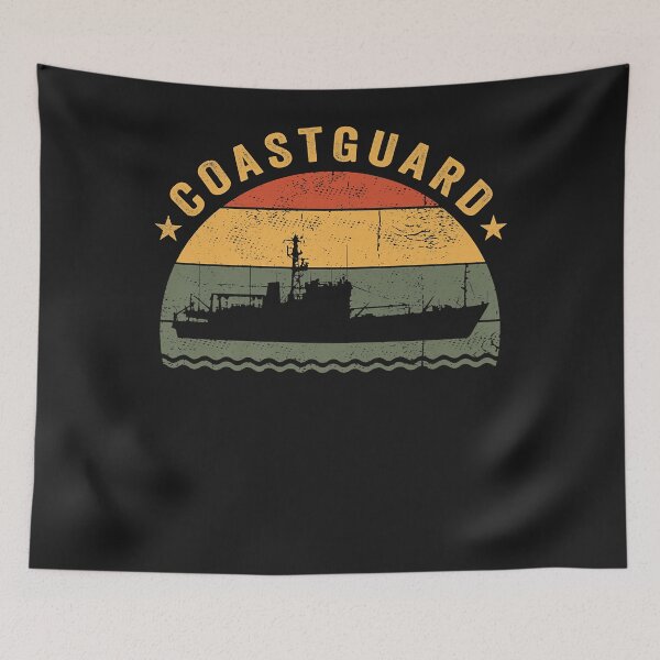 Item preview, US Coastguard Veterans USCG, Coast Guard Vintage Premium T-Shirt designed and sold by AmandaHastie.