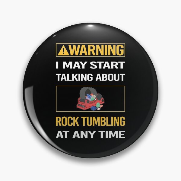 Item preview, Funny Warning Rock Tumbling Tumbler designed and sold by FulviaContreras.