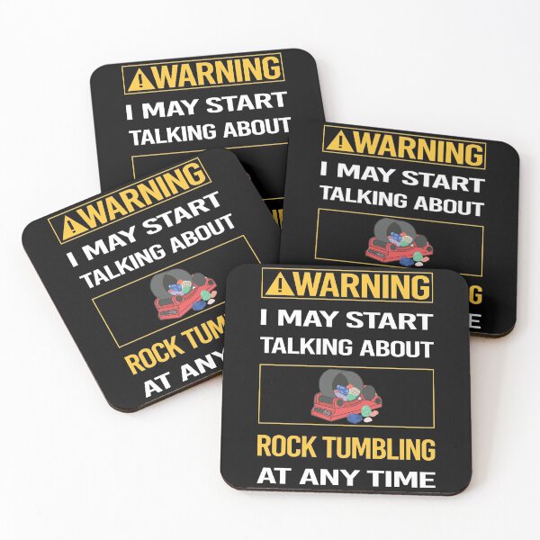 Item preview, Funny Warning Rock Tumbling Tumbler designed and sold by FulviaContreras.