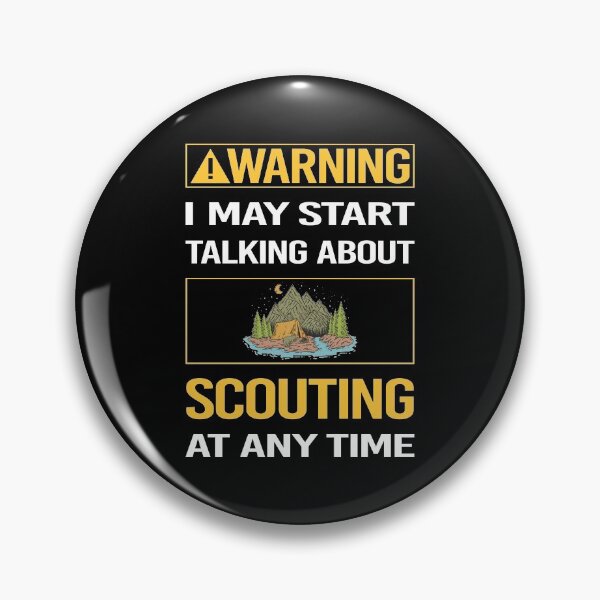 Item preview, Funny Warning Scouting Scout Scouts designed and sold by FulviaContreras.