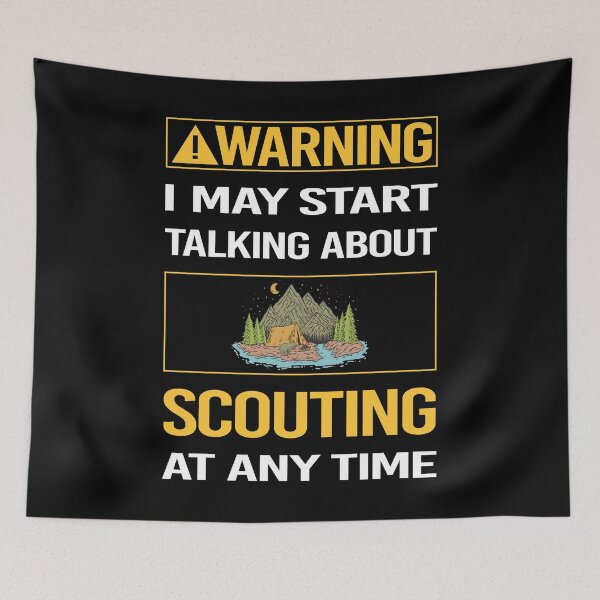 Item preview, Funny Warning Scouting Scout Scouts designed and sold by FulviaContreras.