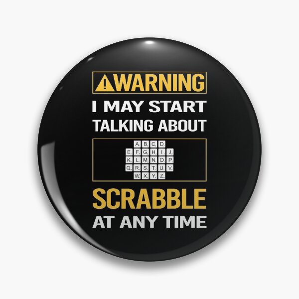 Artikelvorschau, Lustiges Warn-Scrabble entworfen und verkauft von FulviaContreras.