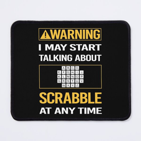 Item preview, Funny Warning Scrabble designed and sold by FulviaContreras.