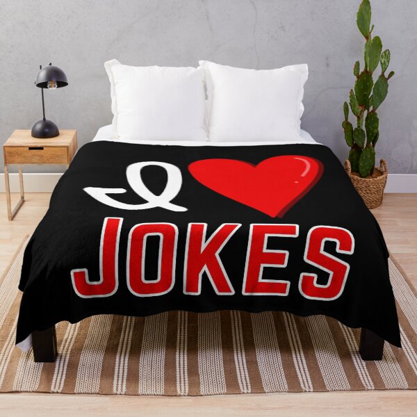 Item preview, I love Jokes, Prank Gag Gift Design designed and sold by Constant Readers.