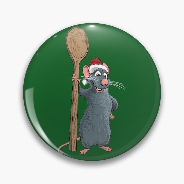 Item preview, Remy from Ratatouille Christmas designed and sold by blacksnowcomics.