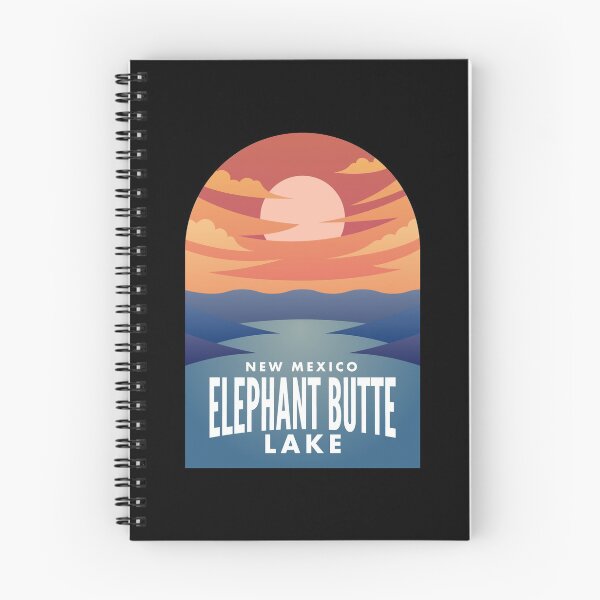 Item preview, Elephant Butte Lake NM Retro Sunset designed and sold by HalpinDesign.