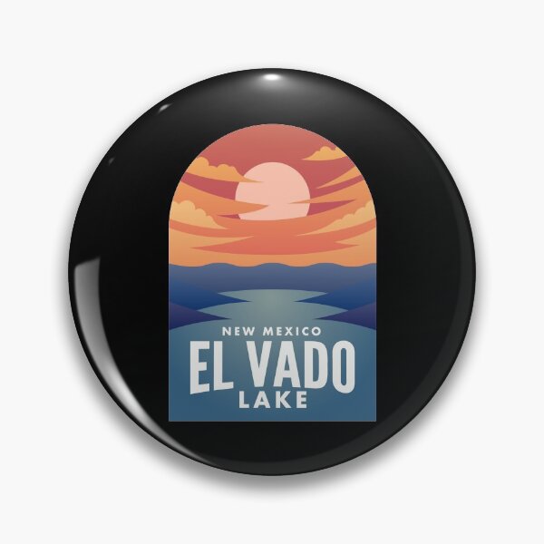Artikelvorschau, El Vado Lake NM Retro Sunset entworfen und verkauft von HalpinDesign.