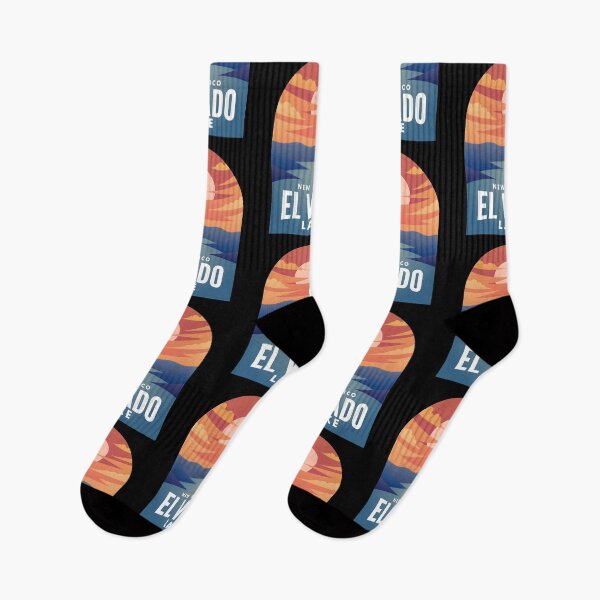 Item preview, El Vado Lake NM Retro Sunset designed and sold by HalpinDesign.