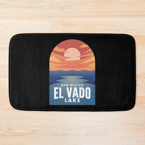 Item preview, El Vado Lake NM Retro Sunset designed and sold by HalpinDesign.