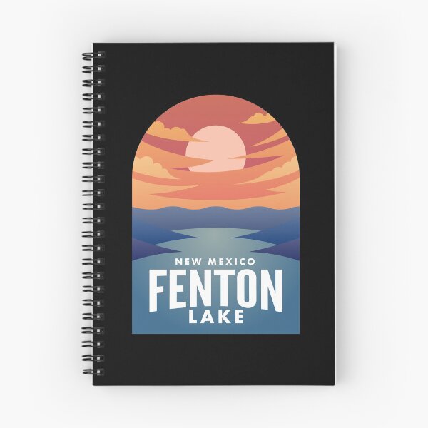 Item preview, Fenton Lake NM Retro Sunset designed and sold by HalpinDesign.
