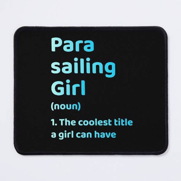 Item preview, Parasailing Parachuting Girl Gift designed and sold by TastefulTees.