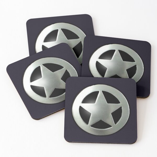Item preview, Sheriff star badge   designed and sold by winoartdesign.