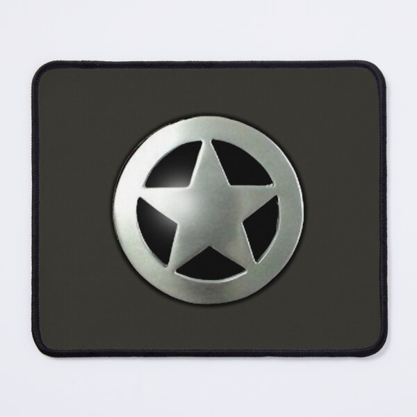 Item preview, Sheriff star badge   designed and sold by winoartdesign.