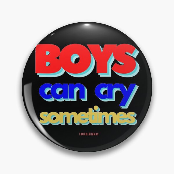 Item preview, Boys can cry sometimes designed and sold by thundercandy.