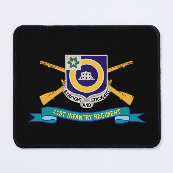 Item preview, Army - 41st Infantry Regiment w Br - Ribbon X 300 designed and sold by Military Insignia Products.