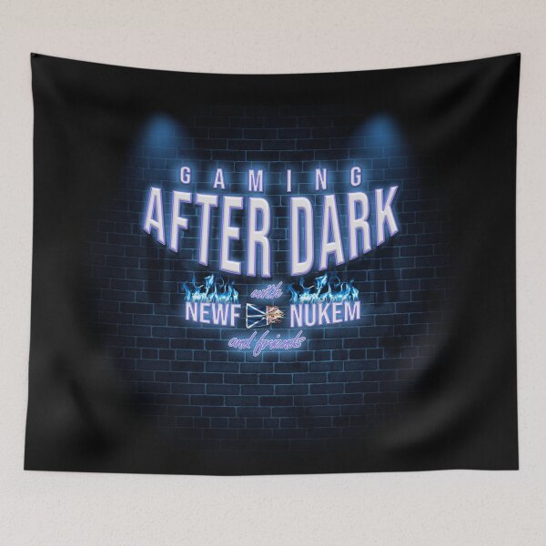 Item preview, Gaming After Dark with Newf Nukem designed and sold by Graphic God.