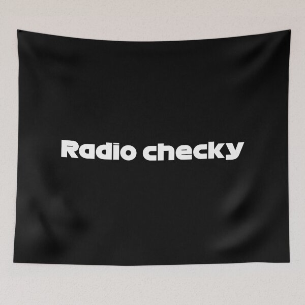 Item preview, "Radio Checky" - RIC. Radio Voice Abu Dhabi GP (White) designed and sold by FilipeFerreira.