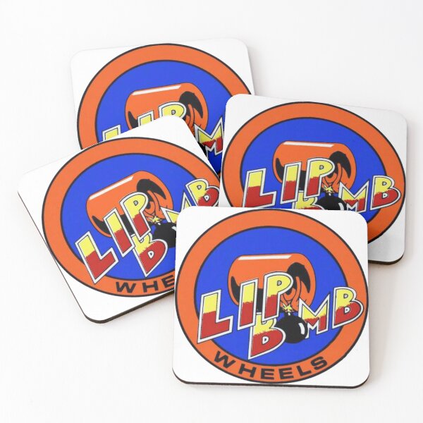 Item preview, Lip Bomb wheels, skateboard t shirt design  designed and sold by SkateSkateSkate.