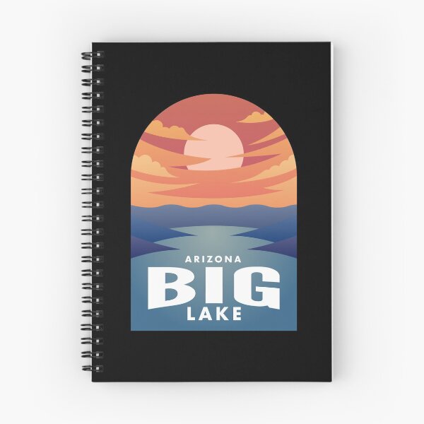 Item preview, Big Lake AZ Retro Sunset designed and sold by HalpinDesign.