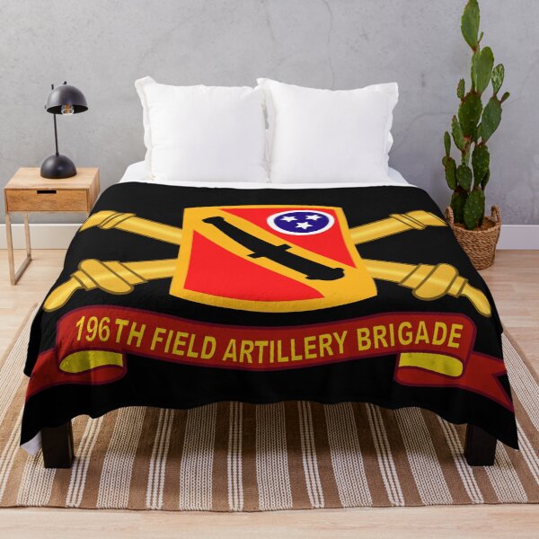 Item preview, Army - 196th Field Artillery Brigade SSI w Br - Ribbon X 300 designed and sold by Military Insignia Products.