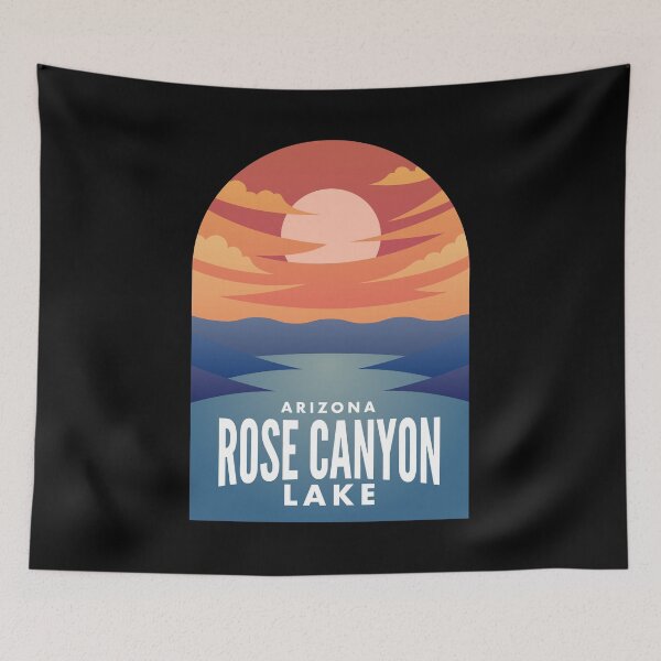 Item preview, Rose Canyon AZ Retro Sunset designed and sold by HalpinDesign.