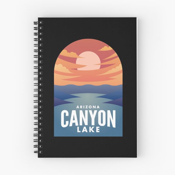 Item preview, Canyon Lake AZ Retro Sunset designed and sold by HalpinDesign.