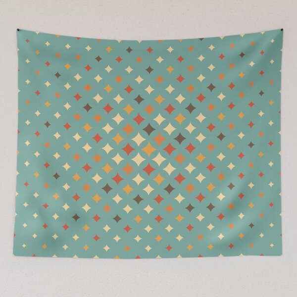 Item preview, Skinande, Retro Inspired Star Pattern designed and sold by BesanoStyle.