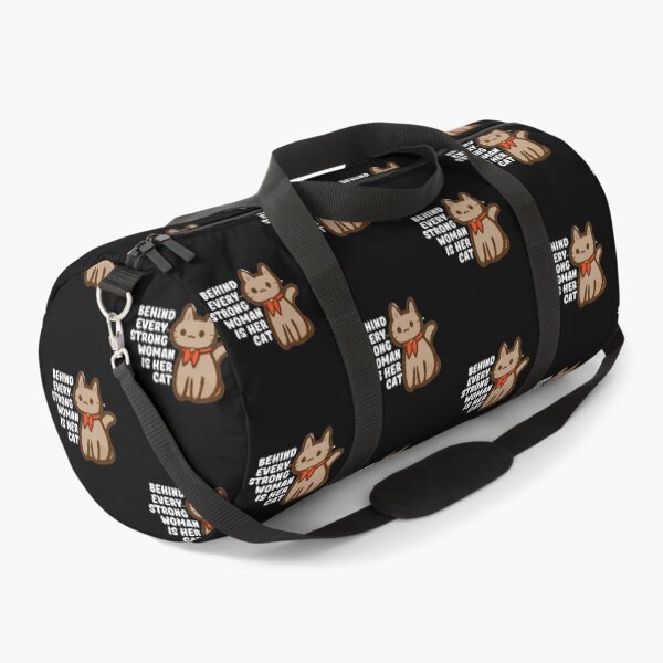 Item preview, Behind Every Strong Woman Is Her Cat designed and sold by Joy Poddar.