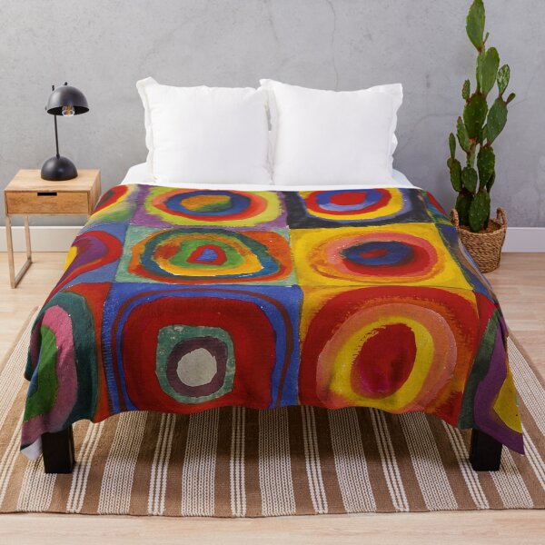 Item preview, Wassily Kandinsky's Squares with Concentric Rings designed and sold by mosfunky.