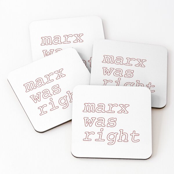 Item preview, Marx Was Right designed and sold by rhodeyart.