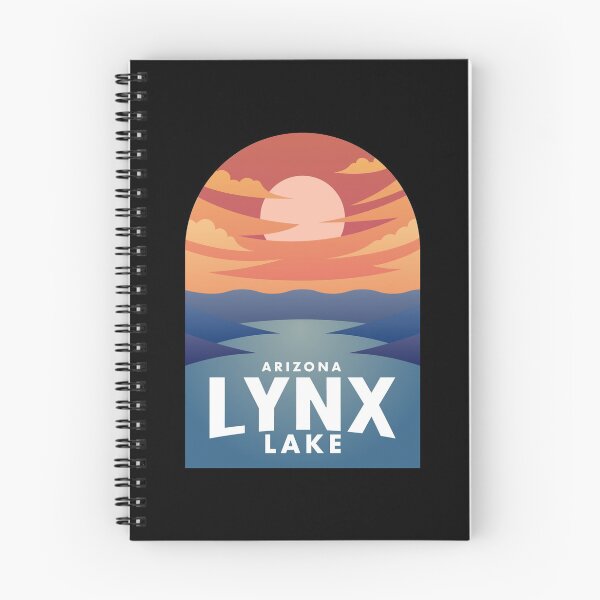 Item preview, Lynx Lake AZ Retro Sunset designed and sold by HalpinDesign.