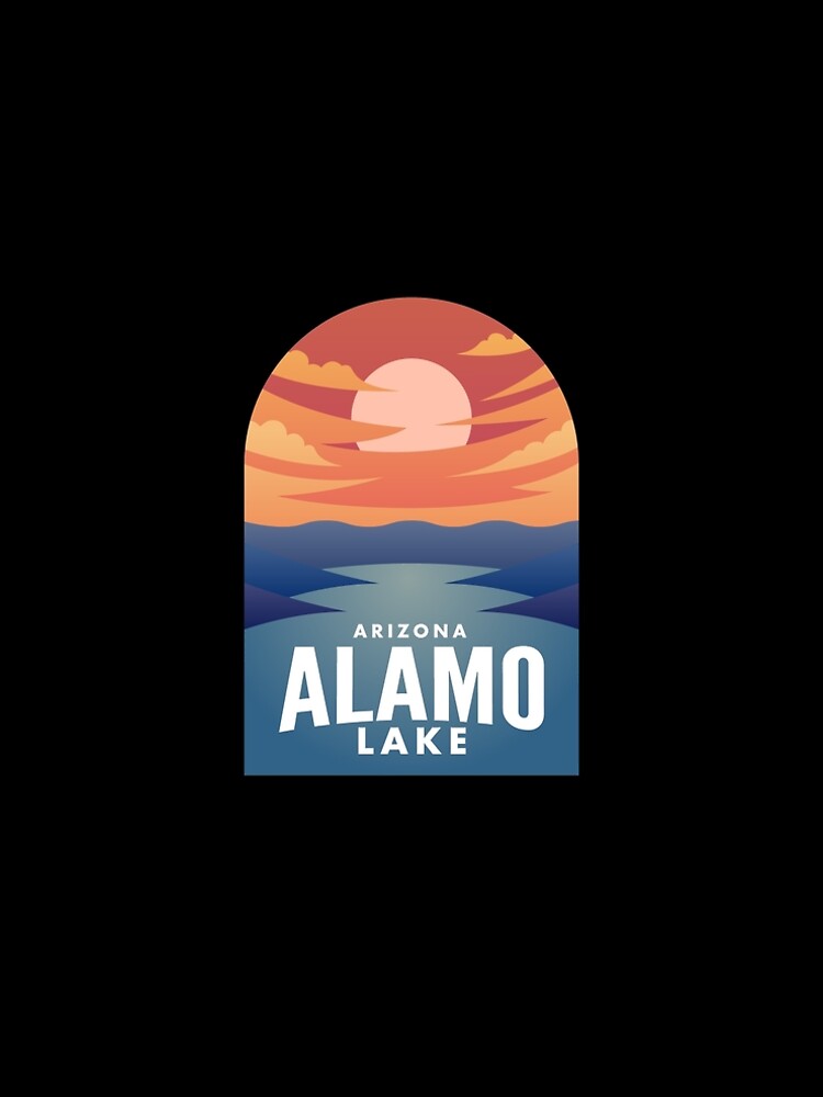 Aperçu 5 sur 5. Robe trapèze avec l'œuvre Alamo Lake AZ Retro Sunset créée et vendue par HalpinDesign.