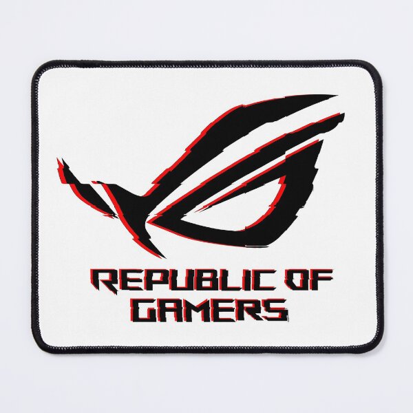 Vista previa del artículo con la obra «Asus Rog Republic Of Gamers», diseñado y vendido por Violet Girl.