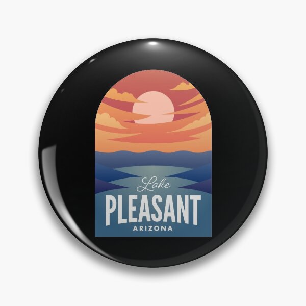 Artikelvorschau, Lake Pleasant AZ Retro Sunset entworfen und verkauft von HalpinDesign.