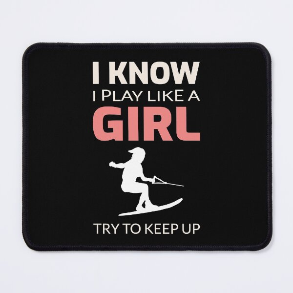 Item preview, Water Skiing girl Ski Sports Lover Gift designed and sold by TastefulTees.