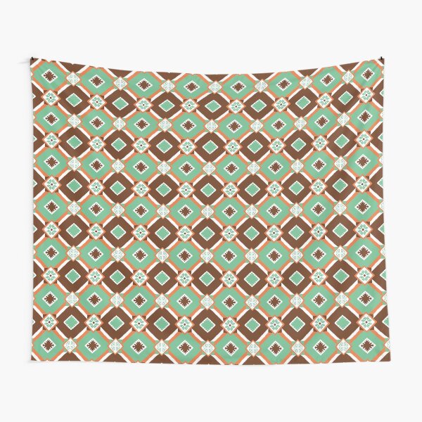 Lisbon Azulejos #16 - Laranja Tapestry