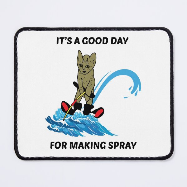Item preview, Water Skiing Ski Cat Pet Lover Animal Funny Meme designed and sold by TastefulTees.