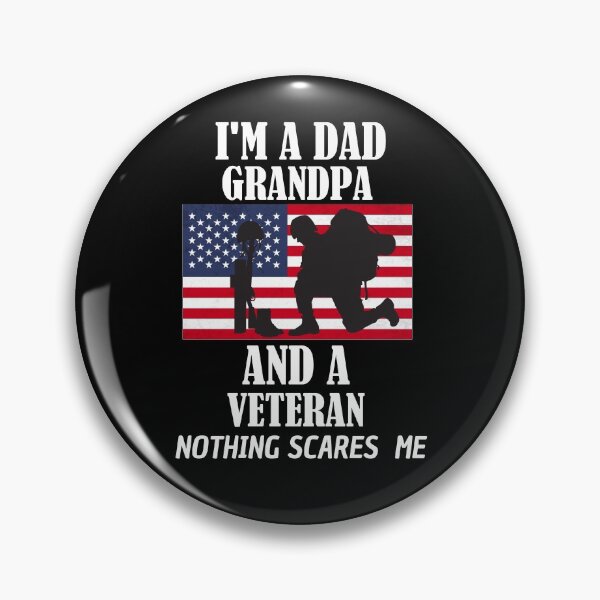 Item preview, Im A Dad Grandpa And A Veteran Nothing designed and sold by Club7Studios.