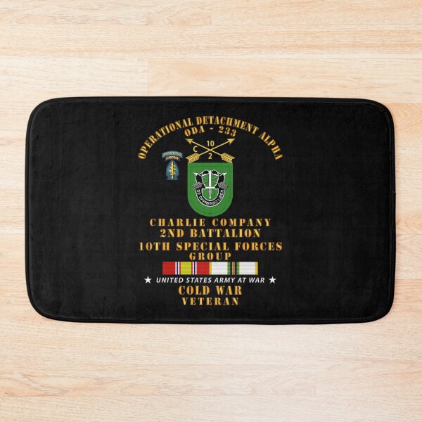 Item preview, Army - ODA 233 - C Co, 2nd Bn 10th SFG w COLD SVC X 300 designed and sold by Military Insignia Products.