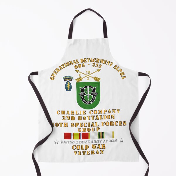 Item preview, Army - ODA 233 - C Co, 2nd Bn 10th SFG w COLD SVC X 300 designed and sold by Military Insignia Products.