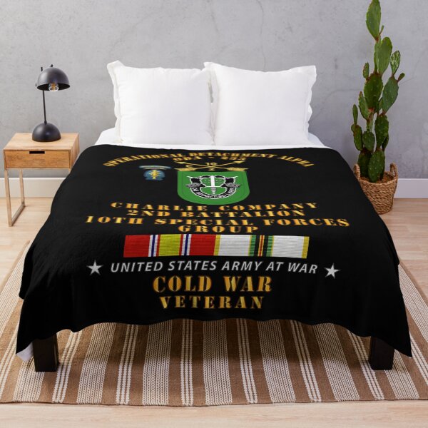 Item preview, Army - ODA 233 - C Co, 2nd Bn 10th SFG w COLD SVC X 300 designed and sold by Military Insignia Products.
