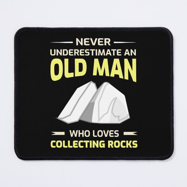 Item preview, Rock Collecting Funny Collector Old man dad Grandpa Gift designed and sold by TastefulTees.