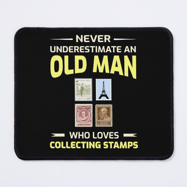Item preview, Stamp Collecting Collector Philatelist Old man dad Grandpa Gifts designed and sold by TastefulTees.