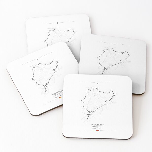 Item preview, Nurburgring Nordschleife Map designed and sold by KaroCars.
