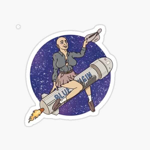 Item preview, Jeff Bezos-Chan reitet wieder designed and sold by NikkiSprinkles.
