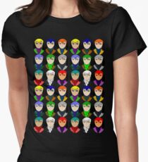 Anime Women's Fitted T-Shirt