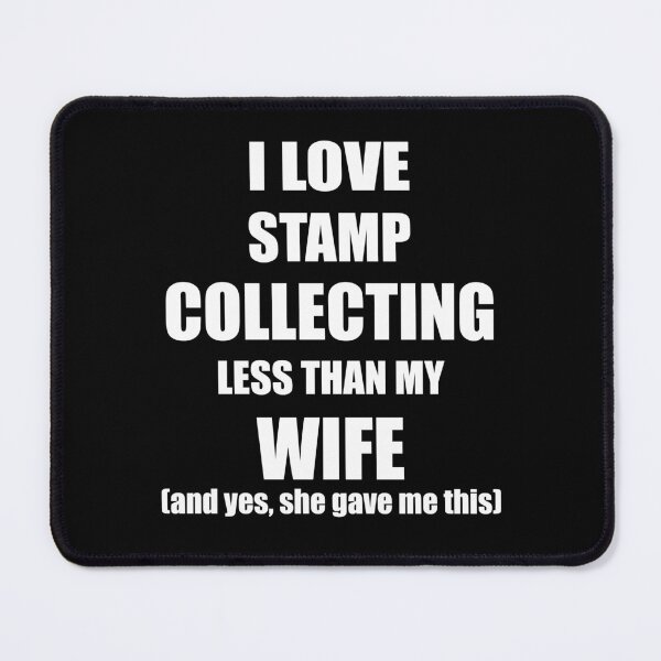 Item preview, Stamp Collecting Collector Philatelist Husband Valentines Day Gift designed and sold by TastefulTees.