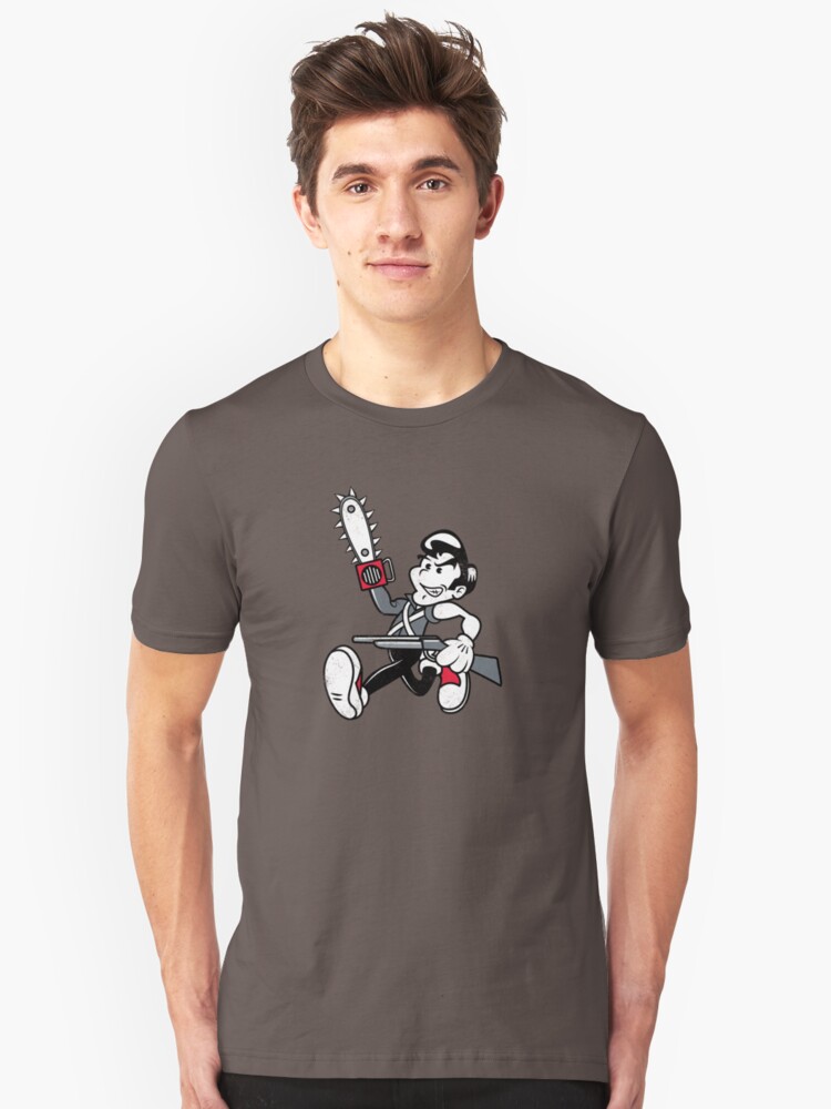 ash evil dead t shirt