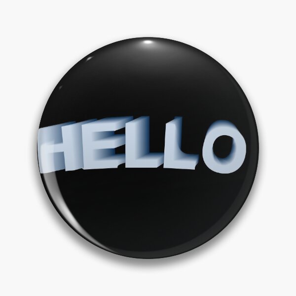 Item preview, HELLO 3D designed and sold by stuartsemporium.