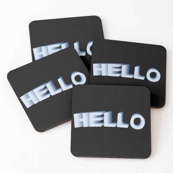 Item preview, HELLO 3D designed and sold by stuartsemporium.